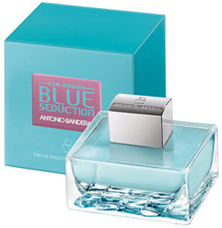 Подарочный набор парфюмерии Blue Seduction for women от Antonio Banderas (Блю Седакшн фо уомэн от Антонио Бандерас)